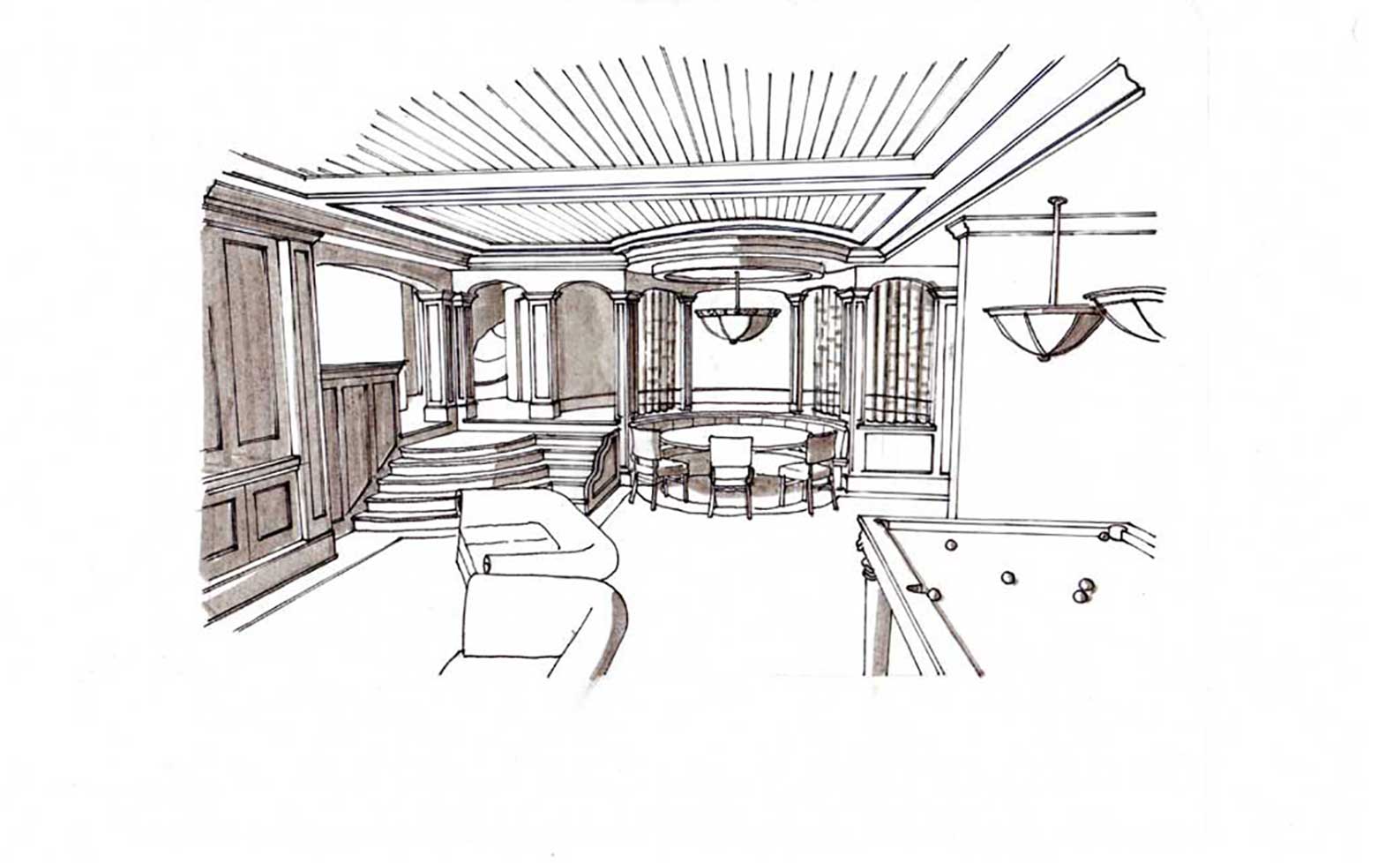 Tap Architecture sketch | Kero Creative | Advertising, Marketing and Communications | Duluth, MN Picture of Tap Architecture Sketch